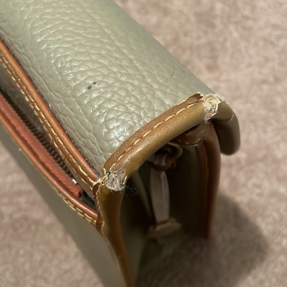 💼Vintage Dooney & Bourke Pebbled Leather Briefcase Unisex - Picture 16 of 16
